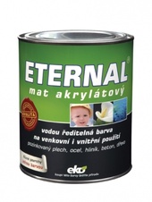 Eternal MAT Akrylátový 10kg - 013 Černý