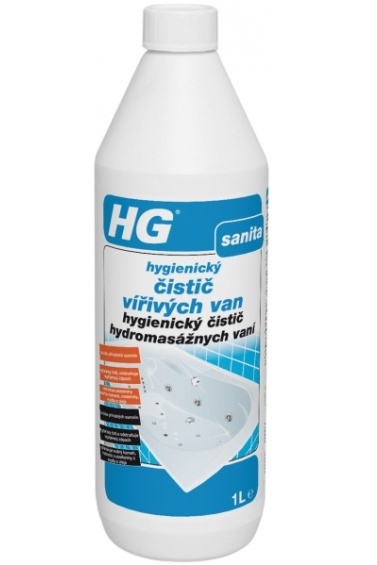 HG hygienický čistič vířivých van 1l