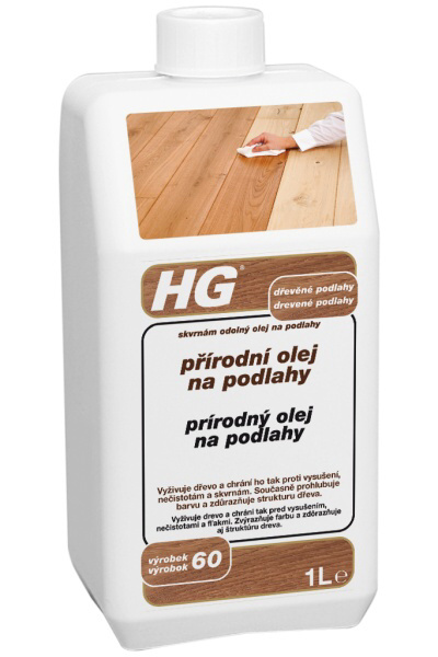 HG přírodní olej na podlahy 1l