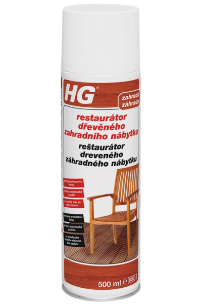 HG restaurátor tvrdého dřeva 500 ml