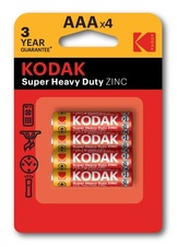 Kodak Baterie 1,5 V AAA 4 ks