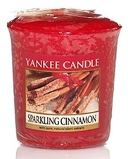 Yankee Candle Votivní svíčka Sparkling Cinnamon 49 g