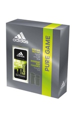 Adidas Pure Game parfémovaný deodorant sklo 75 ml + sprchový gel 250 ml (dárková sada)