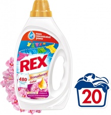 REX Prací gel na barevné prádlo Malaysan Orchid & Sandalwood 1l