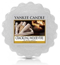 Yankee Candle Vosk do aromalampy Crackling Wood Fire 22 g