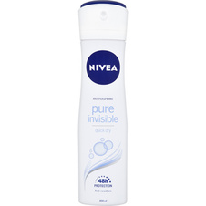 Nivea Sprej antiperspirant Pure Invisible Quick dry 150 ml
