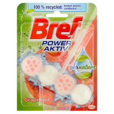 Bref Power Aktiv WC blok Pro Nature Grapefruit 50g