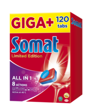 Somat Tablety do myčky All in1 Limited Editon 120 ks