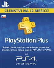 PlayStation Plus Card 365 dní (PSN)