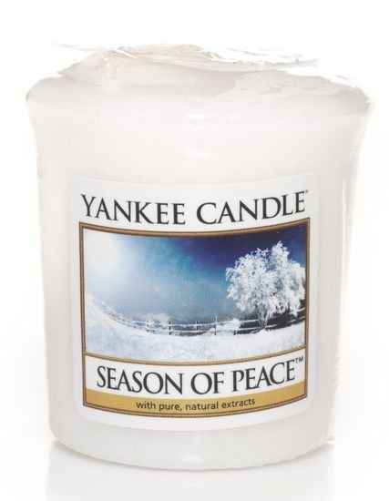 Yankee Candle Votivní svíčka Season of Peace 49 g