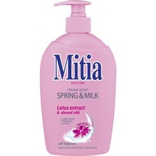 Mitia Soft Care Spring & Milk tekuté mýdlo 500 ml