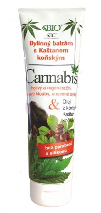 Bione Cosmetics Cannabis s Kaštanem koňským bylinný balzám 300 ml