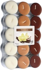 Bispol Aura čajové svíčky - Vanilla 30 ks