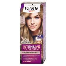 Palette Intensive Color Creme barva na vlasy, Světle plavý - N7