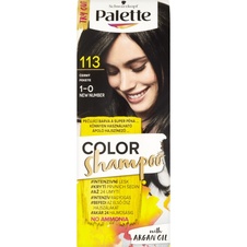Schwarzkopf Palette Color Shampoo barva na vlasy, Černý 1-0 - 113