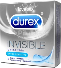 Durex Kondom Invisible Extra Sensitive 3 ks