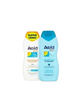 Astrid Sun Duopack hydratační mléko na opalování OF15 200 ml + po opalování 200 ml