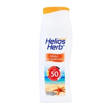 Helios Herbal mléko na opalování OF 50 200 ml