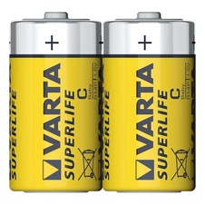 Baterie VARTA Superlife R14/1,5V C, mono, 2 ks
