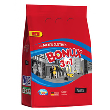 Bonux For Men Vibrant Musk 3v1 prací prášek  20 dávek 1,5 kg