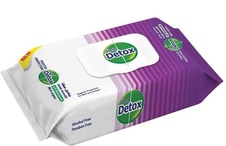Detox vlhčené antibakteriální ubrousky 60 ks