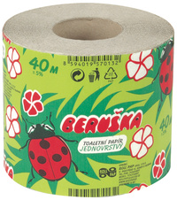 RollPap Toaletní papír Beruška 1-vrstvý, 40m, 1ks
