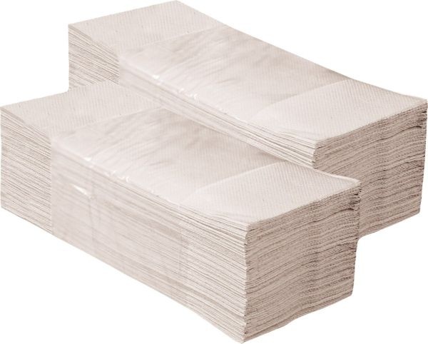 RollPap Papírové ručníky skládané Šedá 1-vrstvé, 250ks