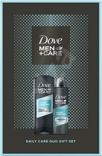 Dove Men + Care Clean Comfort sprchový gel 250 ml + deospray 150 ml (dárková sada)