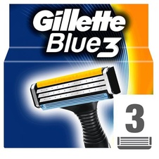 Gillette Blue 3 náhradní břity 3 ks