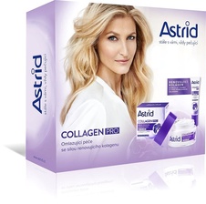 Astrid Collagen Pro proti vráskám denní krém 50 ml + oční krém 15 ml dárková sada