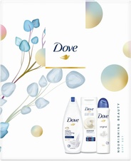 Dove Nourishing Beauty Sprchový gel 250 ml + tělové mléko 250 ml + Original antiperspirant 150 ml