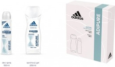 Adidas Adipure Woman deospray 150 ml + sprchový gel 250 ml (dárková sada)