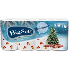 Big Soft Vánoční Stromek Toaletní papír 8ks 3vrstvý