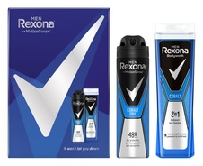 Rexona Cobalt Men sprchový gel 250 ml + deospray 150 ml (dárková sada)