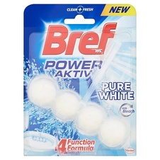 Bref Power Aktiv 4 Formula Pure White Wc blok 50 g
