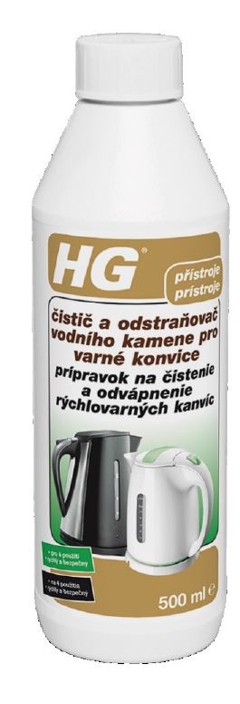 HG Čistič a odstraňovač vodního kamene pro varné konvice 500 ml