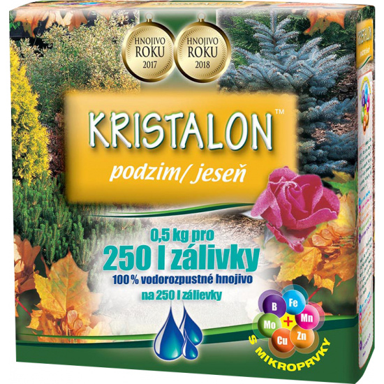 Agro Kristalon Podzim hnojivo 500 g