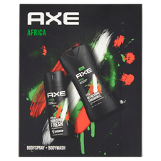 Axe Africa deodorant sprej 150 ml + 3v1 sprchový gel 250 ml dárková sada