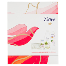 Dove Nourishing Secrets Ranewing sprchový gel 250ml + těl. mléko 250ml + krém na ruce 75ml + čelenka