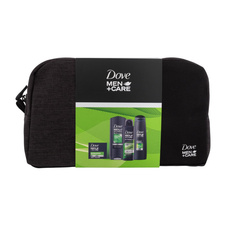 Dove Men+ Care Care Fresh sprch. gel 250ml + deodorant sprej 150ml + šampon 250ml + mýdlo 90g +taška