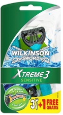 Wilkinson Xtreme3 Sensitive Holítka 3+1 KS pro muže