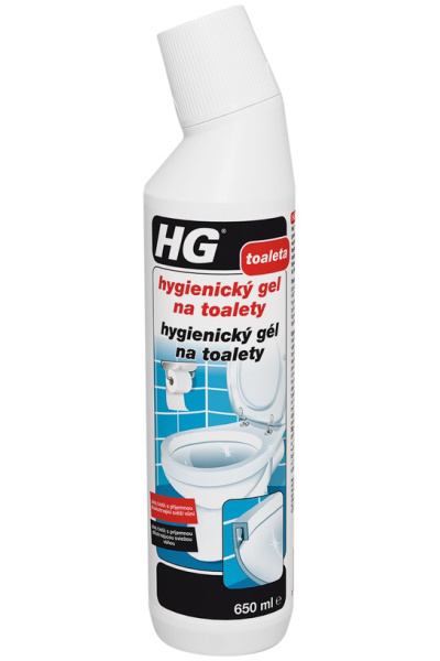 HG hygienický gel na toalety 650 ml