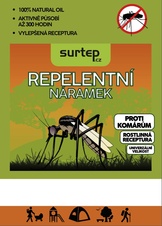 Repelentní náramek proti komárům 1 ks