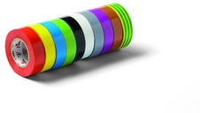 Schüller Eh'klar 10 ks elektroizolačních pásek VOLT, 10 barev v balení, 15 mm x 10 m