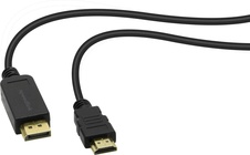 Speedlink DisplayPort to HDMI Cable, 1,8m HQ (SL-170015-BK)