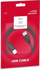 Speedlink USB 2.0 Extension Cable, 1.80m Basic (SL-170203-BK)