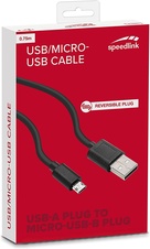Speedlink Micro-USB Cable, 0.75m HQ (SL-170211-BK)