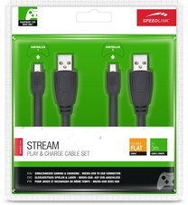 Speedlink STREAM Play & Charge Cable Set for Xbox (SL-2508-BK)