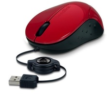 Speedlink BEENIE Mobile Mouse - Wired USB, red (SL-610012-RD)
