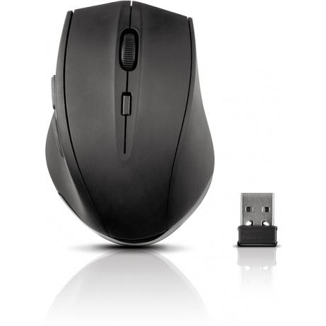 Speedlink CALADO Silent Mouse - Wireless USB, black (SL-6347-RRBK)